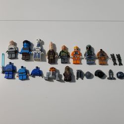 Lego star wars minifigure lot