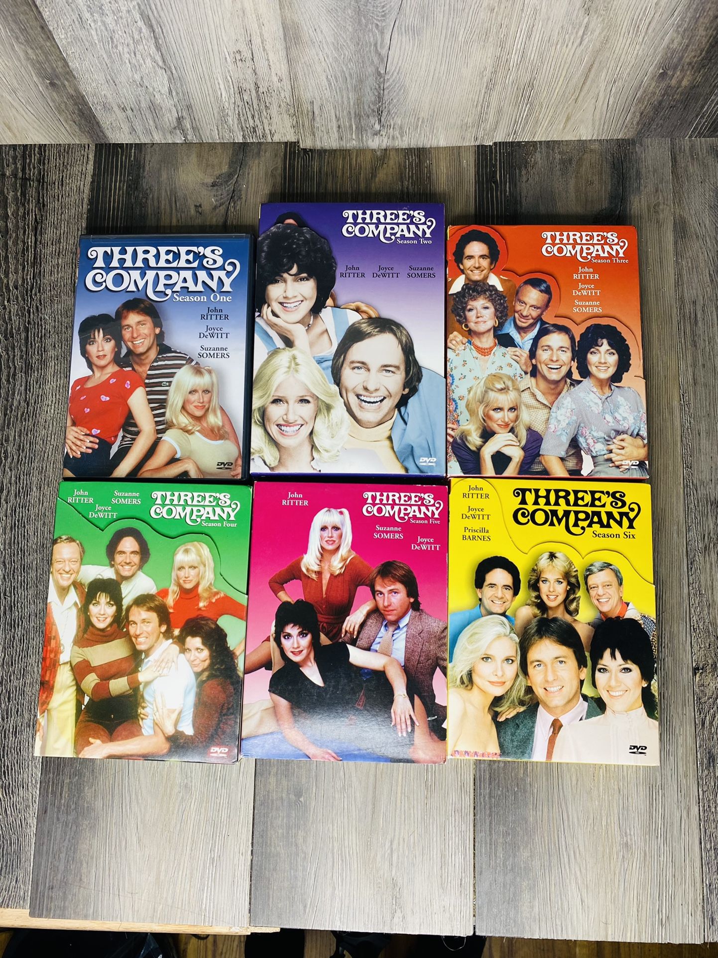 Three's Company Seasons 1-6 DVD Seasons 1 2 3 4 5 6 Tested