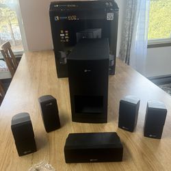 Brand New Surround Sound Home Theater 6 Speakers Kivani KV32 System