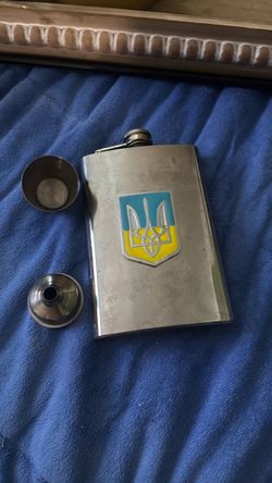 UKRAINE  ALCOHOL FLASK