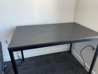 Study/work table 43.5 length x 26.5 width x 29 height in inches approximately