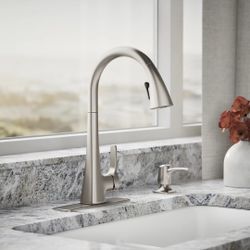 Kohler R22867-SD-VS Maxton Pull-Down Kitchen Faucet with Soap Dispenser