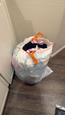 Bag of girl clothes