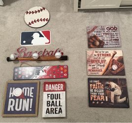 Baseball Room Decor