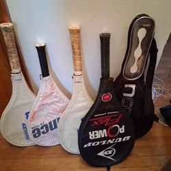Tennis Rackets.