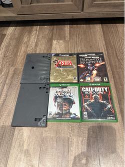 Nintendo GameCube games and Xbox games