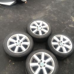 350z stock wheels 17” 5x114.3