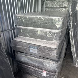   Mattresses: twin, full , queen regular ,  Colchon Nuevo Colchones plush or pillow top available cama bed mattress 