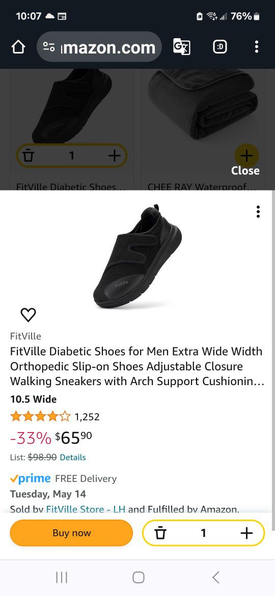 Fitville Diabetic Shoes 