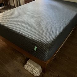 Tuft & Needle Mint Mattress + Zinus Wood Bed Frame (FULL)