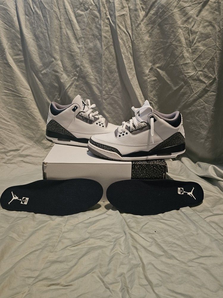 Midnight Navy Jordan 3 Size 11