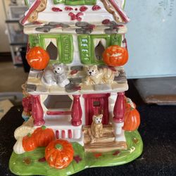 Haunted House Candle Holder