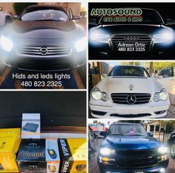 Alarmas viper , led lights any car