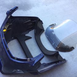 1990 BMW K75RT Upper Fairing K75 RT 90 Windshield 