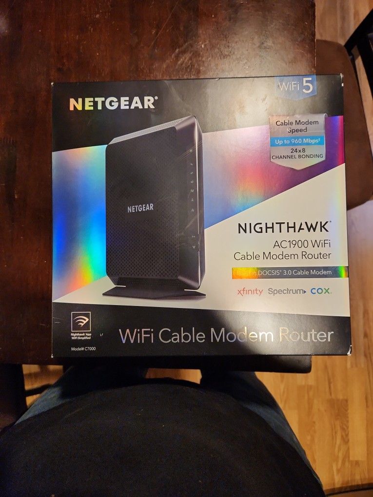 Cable Modem Router Combo