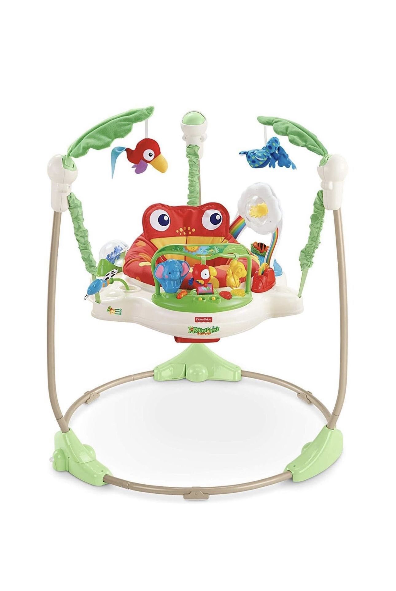 Fisher Price Rainforest Jumperoo Baby Bouncer Trainer