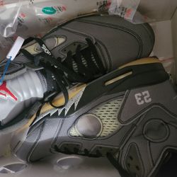 Jordan 5 off white Size 12 Great Condition 