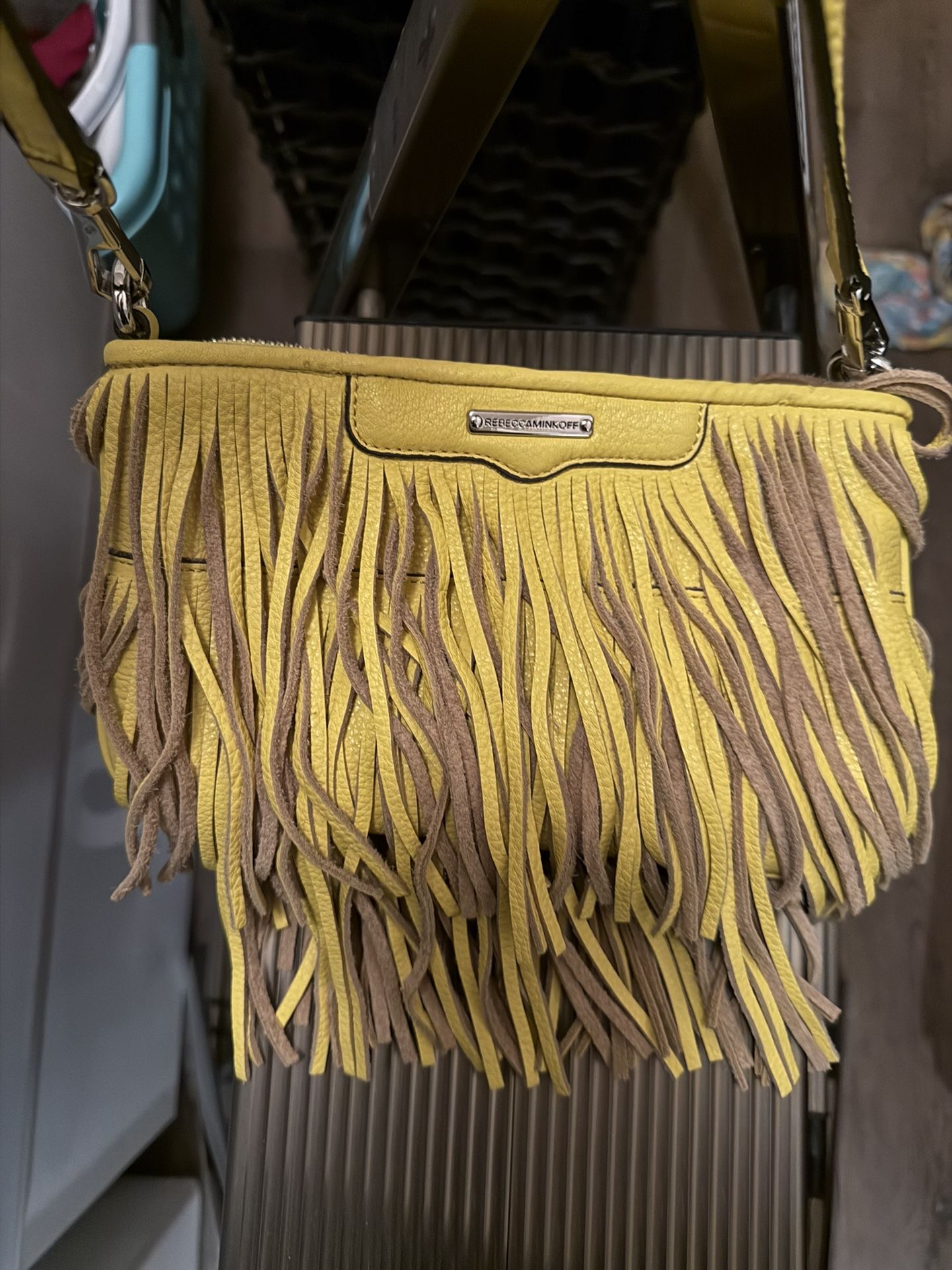 Rebecca Minkoff Fringe Baguette Bag