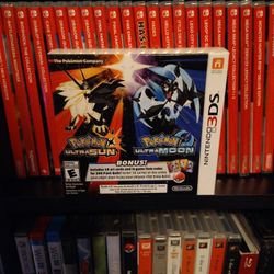 Pokemon Ultra Sun & Pokemon Ultra Moon Dual Pack Nintendo 3DS