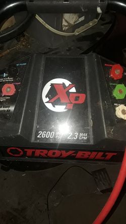 Pressure washer troy bilt brand new condition