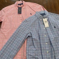 Ralph Lauren Boys Long Sleeve Shirts