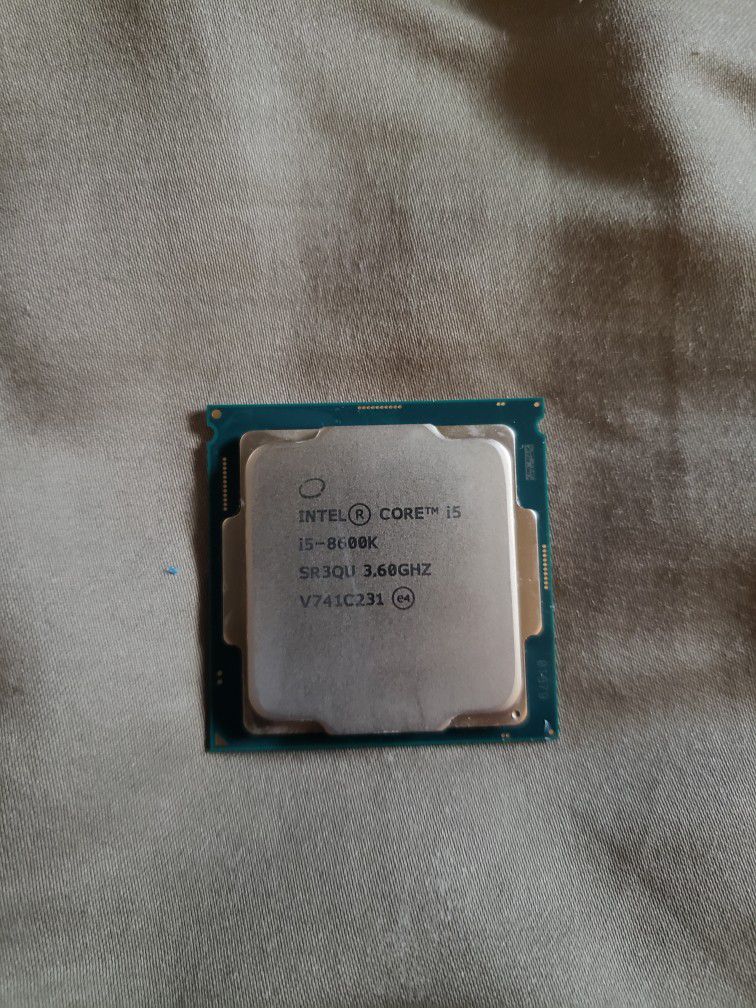 Intel I5-8600k Processor 
