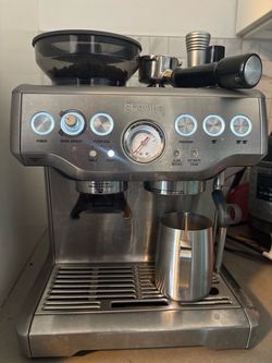 Breville BES870XL Barista Express Espresso Machine, Brushed Stainless Steel