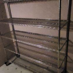 FREE! METAL 5 SHELF RACK Coral Springs