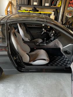 Sparco racing seats - grey cloth
