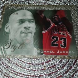Micheal Jordan Basketball Card 