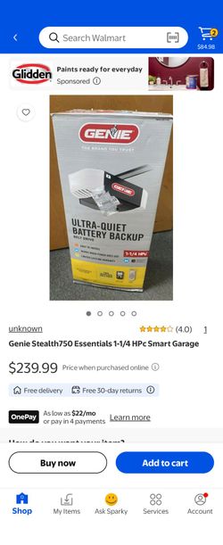 Garage door opener
