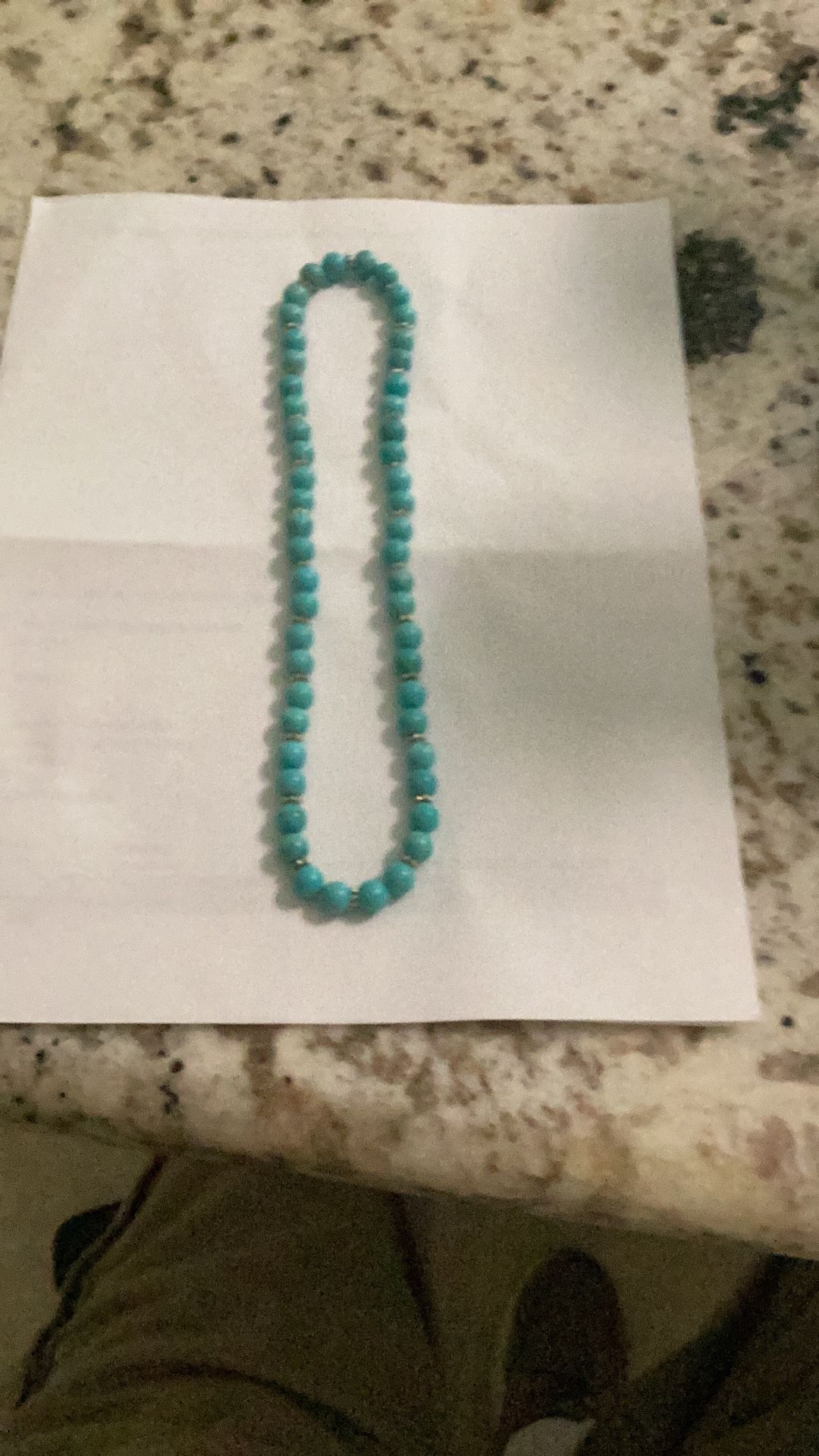 Expandable Necklace.