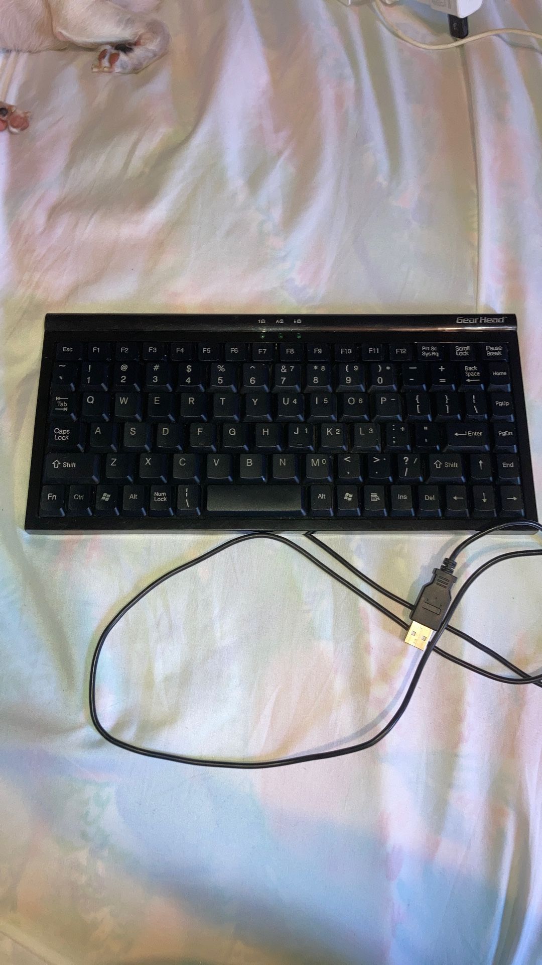 Gear Head KB1700U 89 Key Mini Keyboard, Wired $20