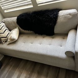 MCM Sand Linen Sofa Awesome Condition! 