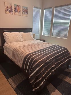 Queen bed frame