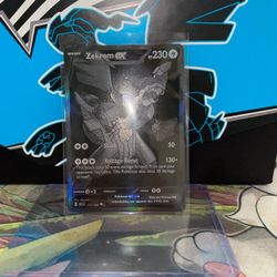 Pokemon Scarlet & Violet Black Bolt Zekrom ex Monochrome 172/086