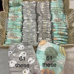 122 NEWbORN Diapers $25