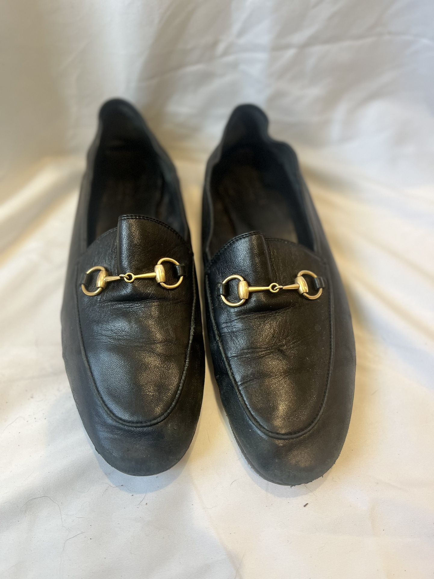 Gucci Loafers (Women’s) | Gold Horsebit | 8
