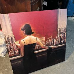 Evening Lounge Canvas