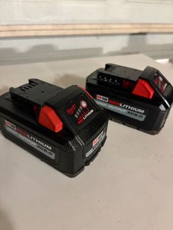 Milwaukee M18 Batteries