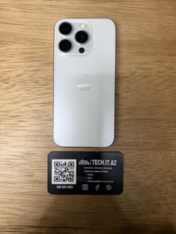 📱 iPhone 15 Pro | 128GB | White Titanium | Unlocked (Any Carrier)
