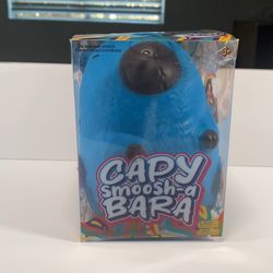 PPNC Capy Smoosh-a Bara Capybara Squishy Squeeze Toy BLUE Fidget Stress Relief