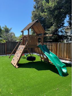 Playground almost new delivery and installation available
