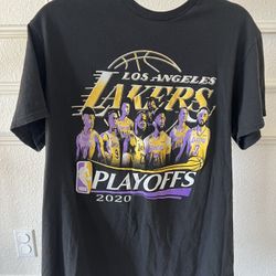 2020 NBA Western Conference Champions Lakers black tee