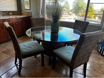 52” Dining Table & Chairs