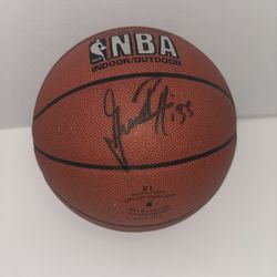 Autographed Grant Hill Basketball 
