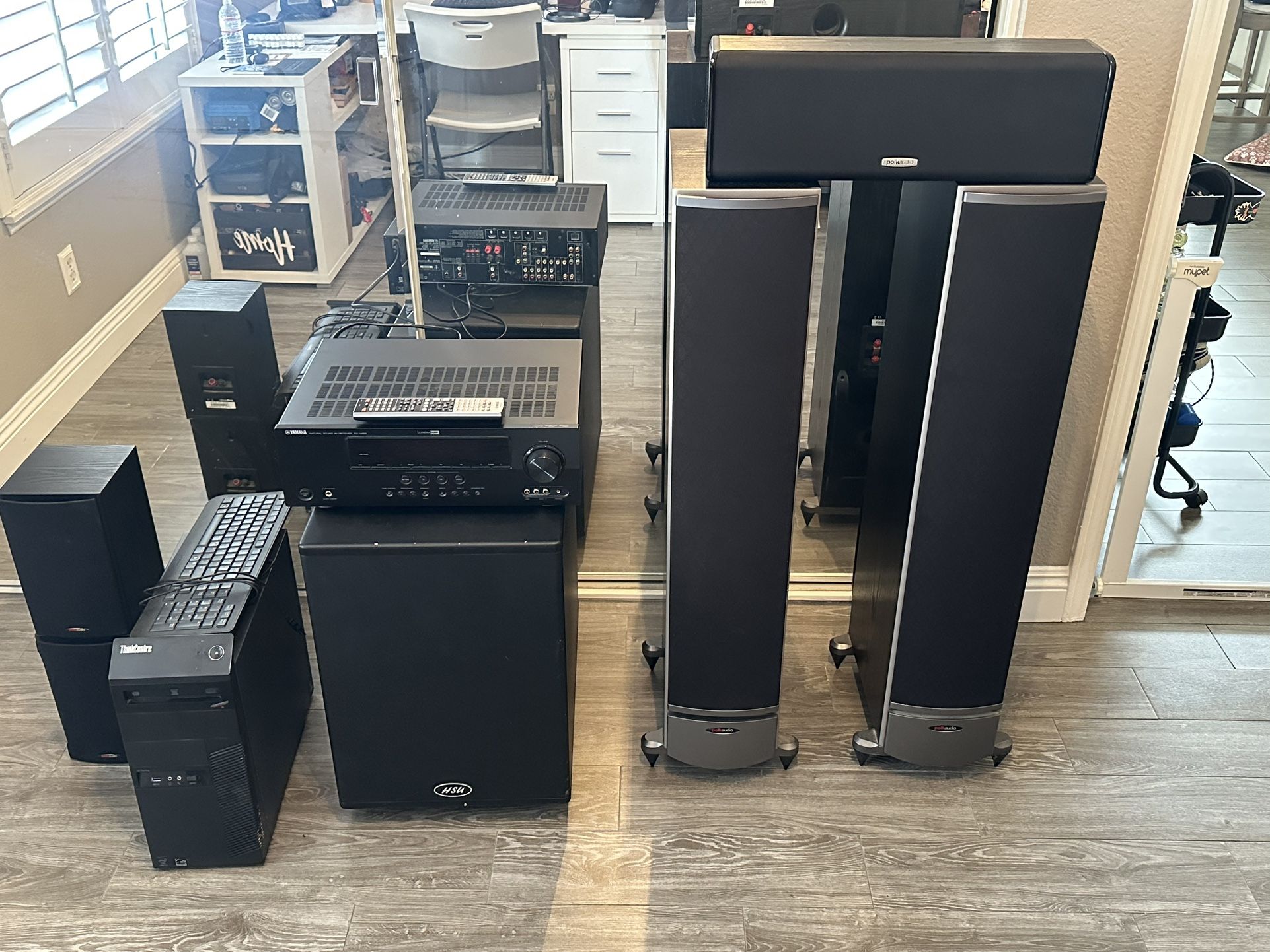 Full Home Theater Set Up