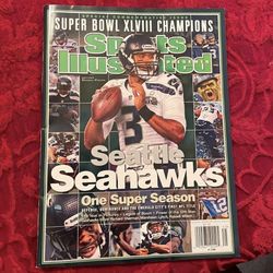 Seattle Seahawks Super Bowl Champions 2013 Sports Illustrated Magazine