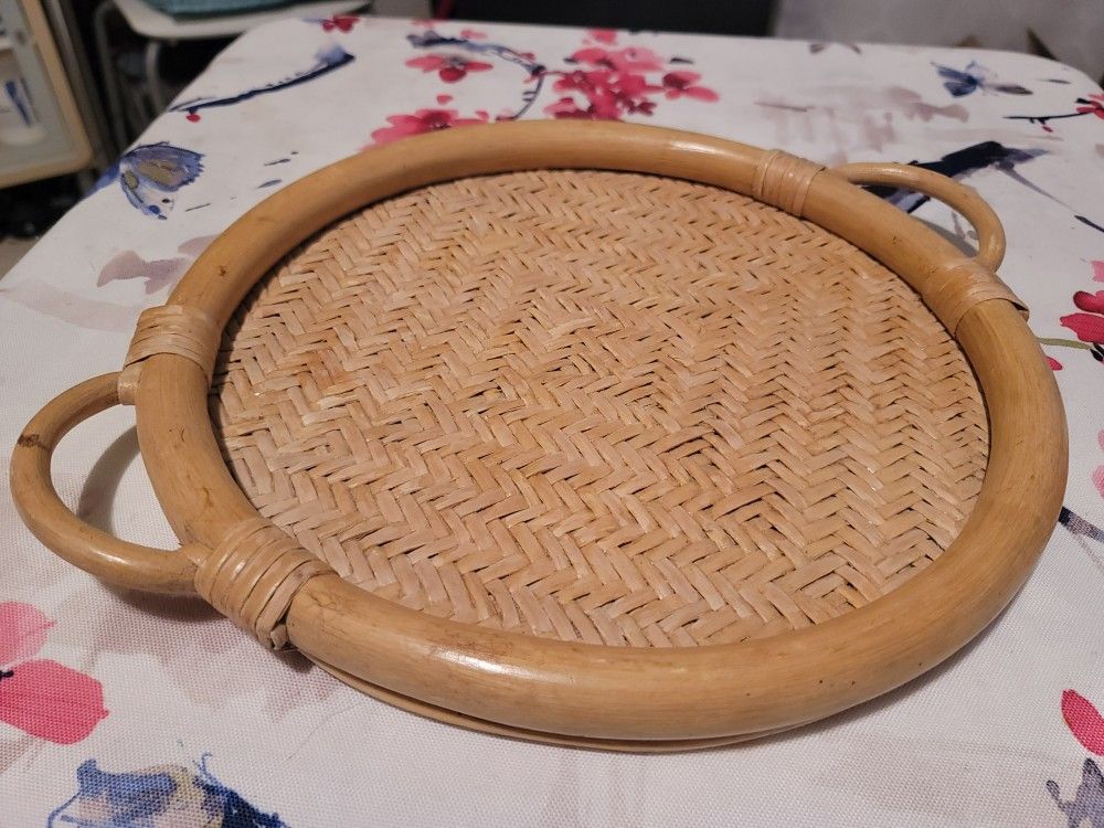 Barely Used Bamboo Tray