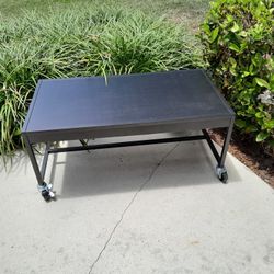 Mobile Metal Table